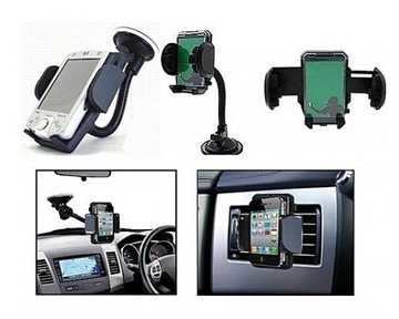 Автомобильный держатель телефона на решетку лобового стекла