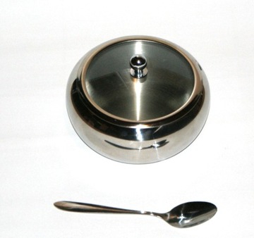 cukiernica cukierniczka metalowa polerowana 560ml