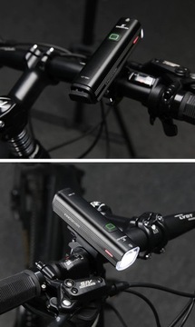 Мощный фонарь BIKE, светодиодный фонарь спереди и сзади, 1000 лм, фонарик, 4800 мАч BIKE