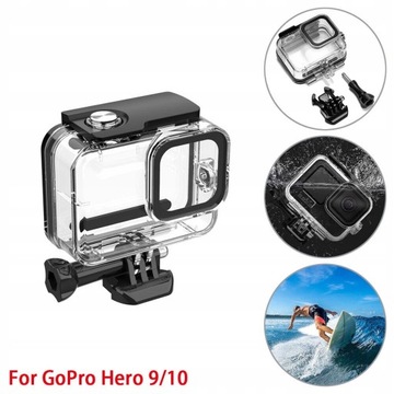 Водонепроницаемый чехол GoPro Hero 9 10 Session, 60 м