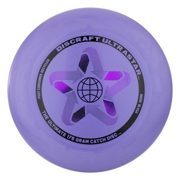 DISCRAFT 175 G. ULTIMATE FRISBEE RECYCLED LAVENDAR