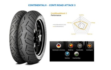150/70ZR17 Continental ContiRoadAttack 3 ЗАДНИЙ 69W