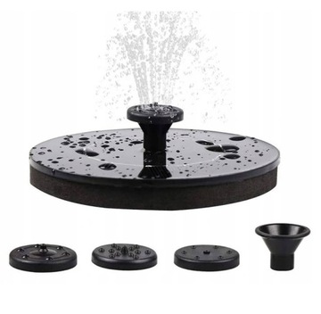 Солнечный плавающий фонтан 190л/ч 6 форсунок + подарок