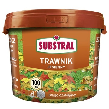 Nawóz do trawnika jesienny 100 dni 5 kg Substral