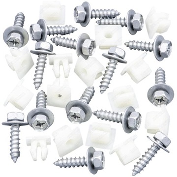ZESTAW SPINEK DO OSŁONY TOYOTA COROLLA CAMRY LEXUS 9018906193, 90159A0030