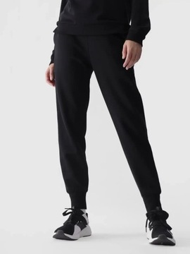 СПОРТИВНЫЕ БРЮКИ ЖЕНСКИЕ 4F, СПОРТИВНЫЕ БРЮКИ ИЗ ХЛОПКА С КАРМАНАМИ M00T0946