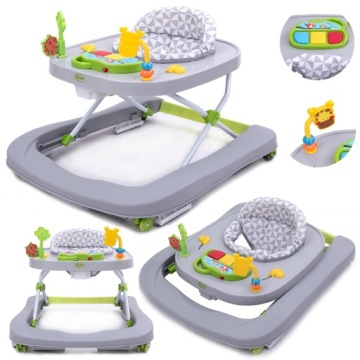 Ходунки 4BABY walk`n push, серые