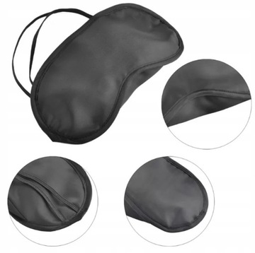 ПОВЯЗКИ ДЛЯ ВЕК СПАЛЬНЫЕ ЛЕНТЫ ЧЕРНАЯ МАСКА ДЛЯ СНА