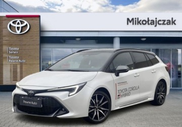 Toyota Corolla XII TS Kombi Facelifting 2.0 Hybrid Dynamic Force 196KM 2025 Toyota Corolla 2.0 Hybrid GR Sport Dynamic VAT 23 1 wlasciciel Bezwypad