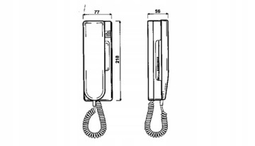 Домофон MIWI URMET 5025/311