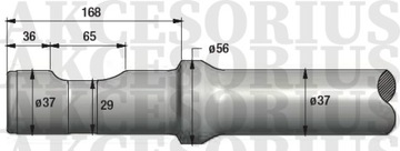 Grot (szpic) do młota hydr. Montabert SC6/SD6