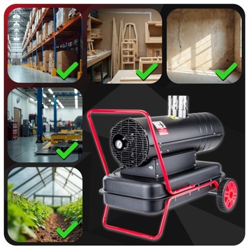 МАСЛЯНЫЙ НАГРЕВАТЕЛЬ 30 КВТ БЕНЗИНОВЫЙ ГАЗОВЫЙ ВОЗДУХОДУВАТЕЛЬ С ЖК-ТЕРМОСТАТОМ С ДЫМОХОДОМ