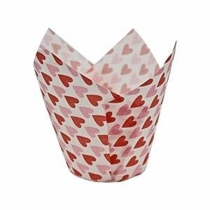 Papilotki tulipany SERDUSZKA 180 szt