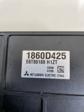 ŘÍZENÍ MODUL JEDNOTKA MITSUBISHI SPACE STAR II 20- 1860D425 E6T86189H1ZT