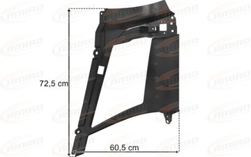 VOLVO FH4 СТЕКЛЯННАЯ КРЫШКА ФАРЫ ПРАВАЯ