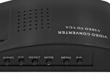 S-Video BNC AV VGA VGA VIDEA TENGENTER в VGA с бесплатными кабелями