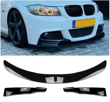 DOPLNĚNÍ NÁRAZNÍKU ČERNÁ LESK PRO BMW E90 E91 2009-2012 M PACKET