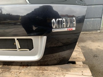 KLAPA TYLNA BAGAŻNIKA KOMPLETNA SKODA OCTAVIA II 2 04- LAKIER: 9910 HB
