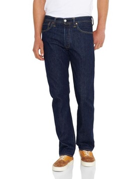 Levis Męskie dżinsy 501 Original Fit Jeans ONEWASH 005010101/VEL/31-32
