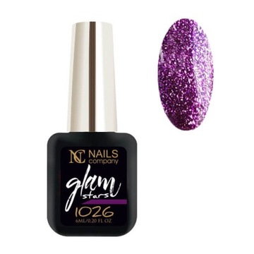 LAKIER HYBRYDOWY 1026 GLAM STARS NC 6ml