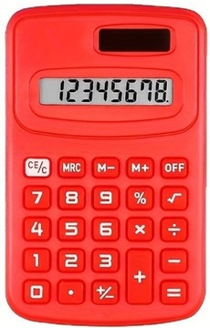 KALKULATOR SZKOLNY MATEMATYCZNY KOLOROWY KIESZONKOWY NA EGZAMIN DO SZKOŁY