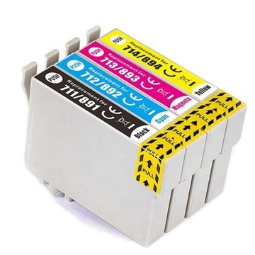 4x TUSZE DO EPSON T0711-4 SX115 SX218 SX415 SX510W