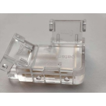 Угловой разъем для светодиодной ленты 8 мм, угловой L, 2 PIN