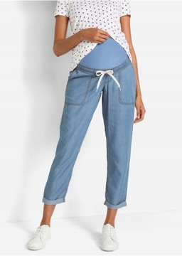 NIEBIESKIE JEANSOWE RYBACZKI Bonprix _SM 50