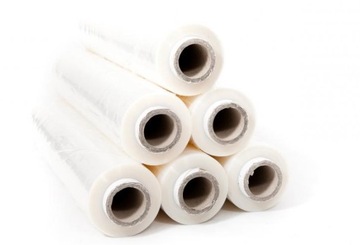 Folia stretch strecz transparent bezbarwna 3kg x 6