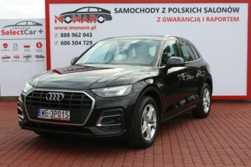 Audi Q5 II SUV Facelifting 2.0 35 TDI 163KM 2021 Audi Q5 35 TDI mHEV S-Tronic Salon PL Serwis ASO Zamiana Finansowanie FV23%