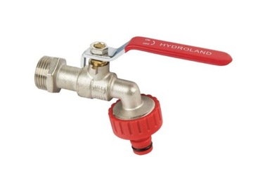 ZAWÓR WODNY KULOWY SZYBKOZŁĄCZKA 1/2'' HYDROLAND