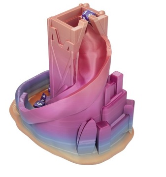 Бассейн с горкой и башней для игры в кости - Rainbow Candy Dice Tower