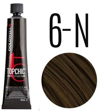 Goldwell TOPCHIC 60ml Farba do włosów 6-N