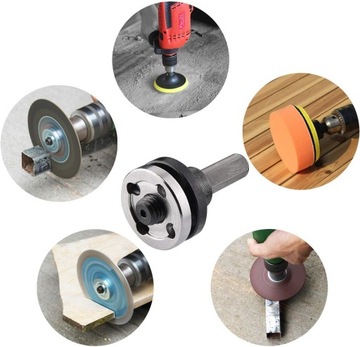 ADAPTER SZLIFIERKI ZESTAW KLUCZ NAKRĘTKI ADAPTERÓW ŁĄCZĄCYCH DO SZLIFIEREK