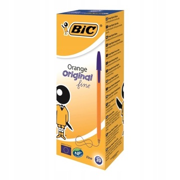 Ручка с чернилами BIC Orange BLUE, 20 шт.