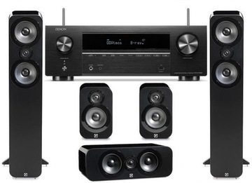 DENON AVR-X1700H Q ACOUSTICS 3050/3010/3090C BLACK