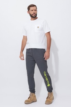 CARHARTT spodnie dres grafitowe Midw Jogger L