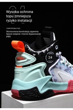 Детские баскетбольные кроссовки 31-40 размеров.