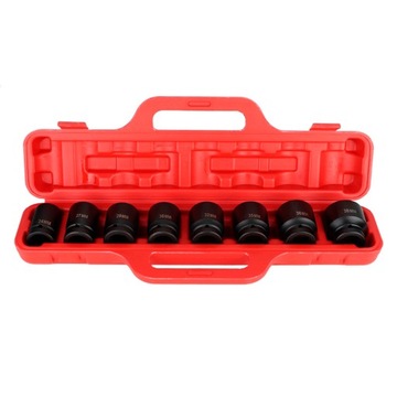 Набор из 8 ударных шестигранных приводов 3/4 дюйма