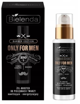 BIELENDA BARBER - ŻEL-BOOSTER DO TWARZY NAWILŻAJĄCO - ENERGETYZUJĄCY 30ml