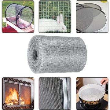 Сетка грызунов, металлическая сетка из нержавеющей стали, для сада