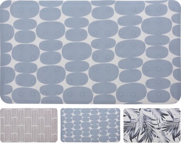 КОВРИК ДЛЯ ДУША на присосках 69х40см А1