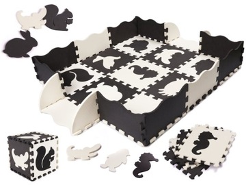 DUŻE PUZZLE MATA PIANKOWA DLA DZIECI KOJEC 25el