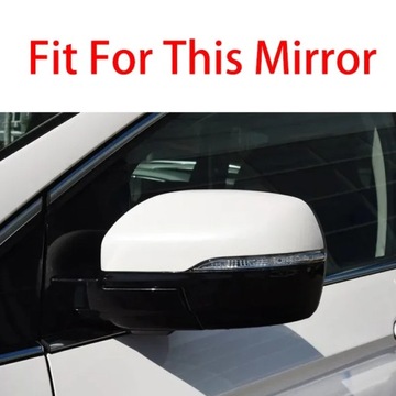 FOR FORD EDGE 2015-2021 NÁLEPKA NA AUTO KRYT ZRCÁTKO ZPĚTNÉHO