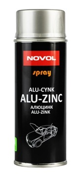 Novol Podkład Alu Cynk Spray 400ml Zabezpieczający