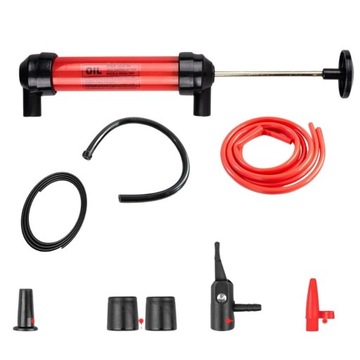 НАСОС РУЧНОЙ НАСОС ДЛЯ СЛИВА ТОПЛИВА, МАСЛА, ВОДЫ, ВОЗДУХА 3 В 1