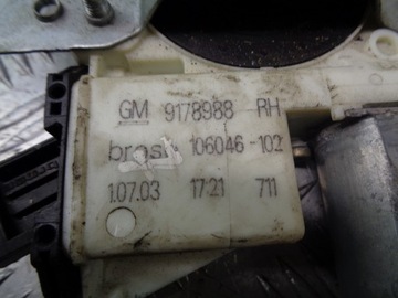 MECHANIZMUS OKNO PRAVÝ PŘEDNÍ OPEL SIGNUM