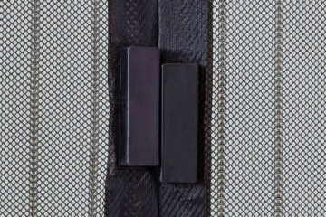 Магнитная противомоскитная сетка для дверей, черный, 160х230, сетка для балкона