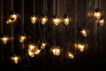 СОЛНЕЧНАЯ САДОВАЯ ГИРЛЯНДИЯ, 20 СВЕТОДИОДНЫХ ЛАМПОЧЕК, ЦЕПЬ СОЛНЕЧНОГО СВЕТА, 11,6 м, USB