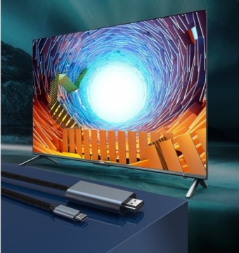 КАБЕЛЬ-АДАПТЕР USB-C 3.1 TYPE C НА HDMI 4K MHL 2м